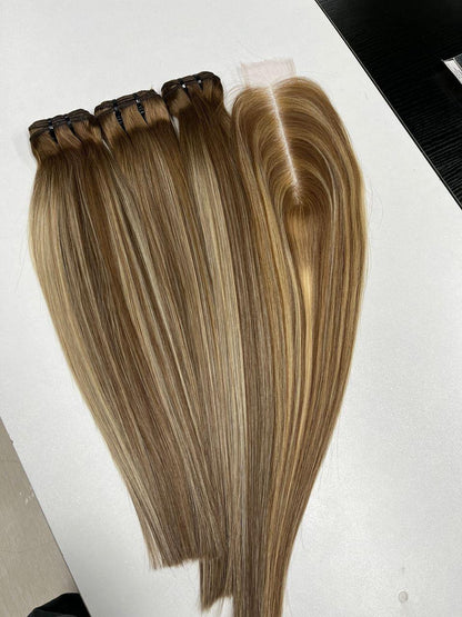 Pre-coloured bundles
