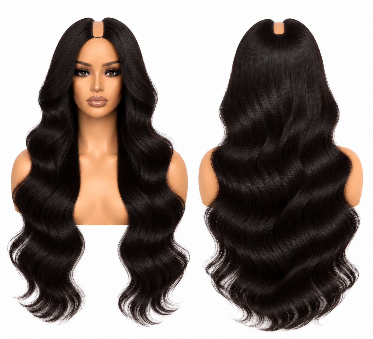 Raw Vietnamese Halfwig & v/u-part wigs - 400  grams