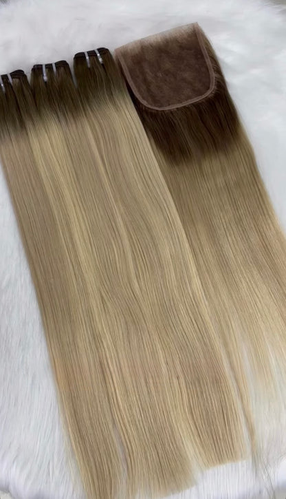 Pre-coloured bundles