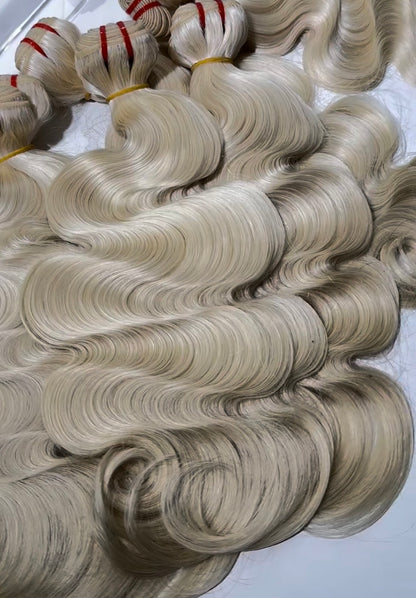 Pre-coloured bundles