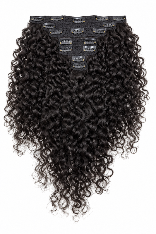 Curly Seamless Clip-ins