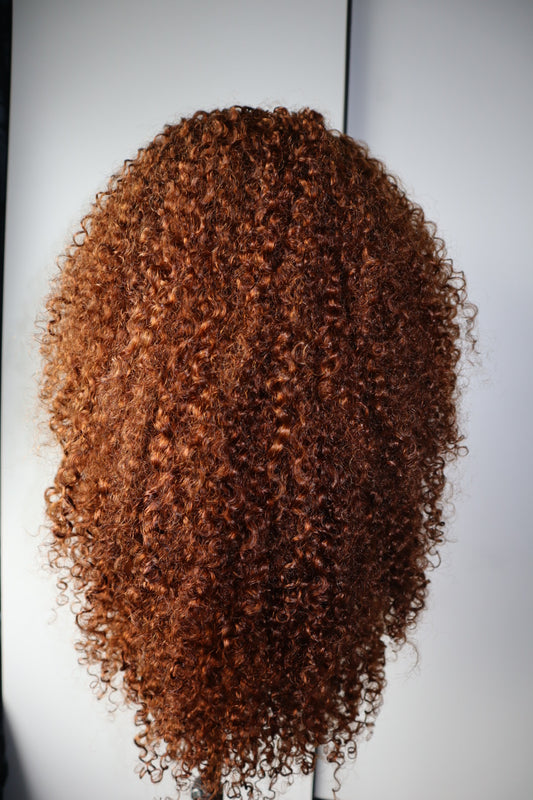 Pre-coloured Curly Halfwigs - 300 grams