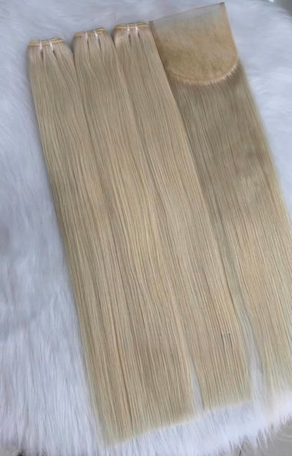 Pre-coloured bundles