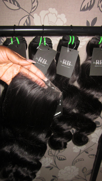 Raw Vietnamese Closures / Frontals