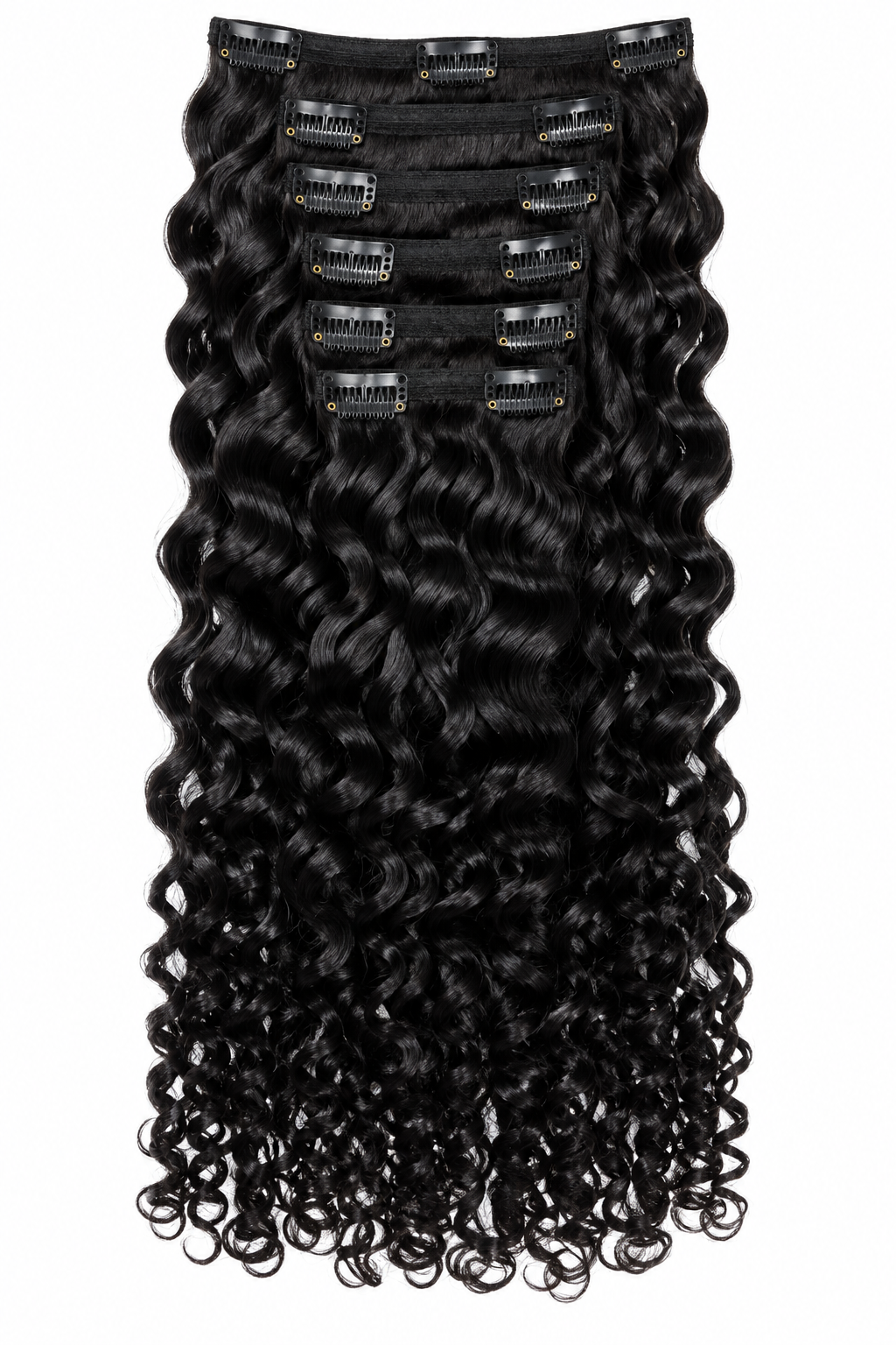 Curly Seamless Clip-ins