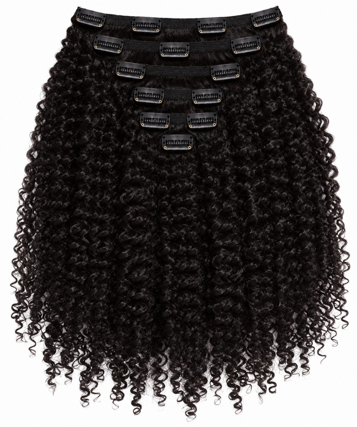 Curly Seamless Clip-ins