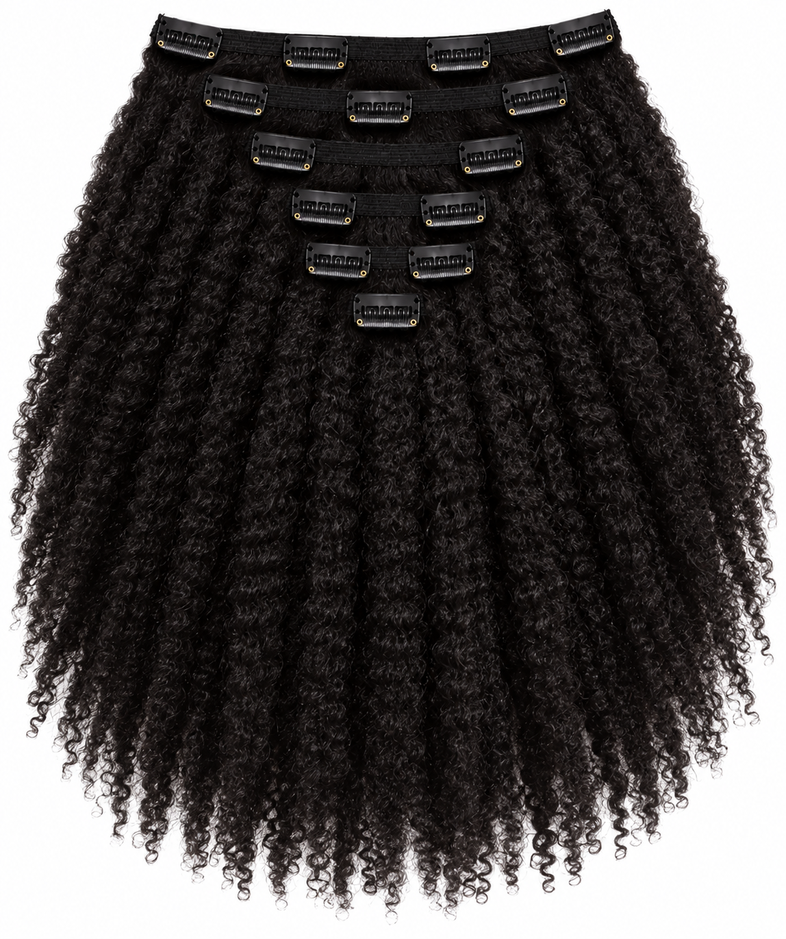 Curly Seamless Clip-ins