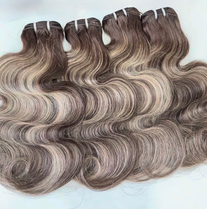 Pre-coloured bundles