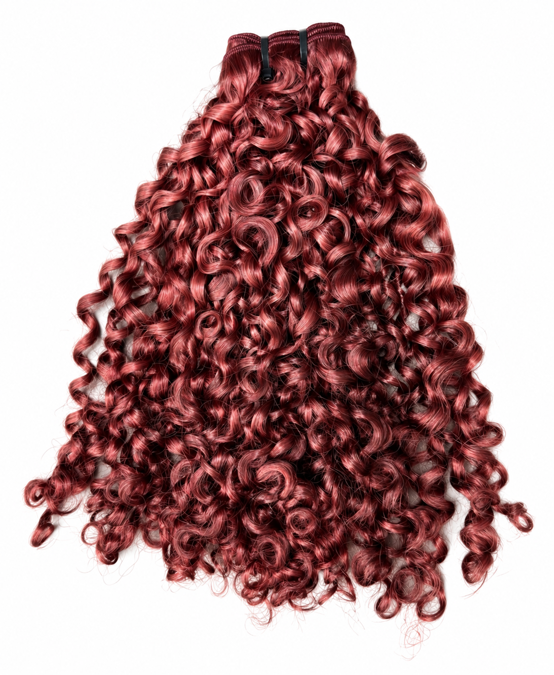 Pre-coloured Curly Bundles