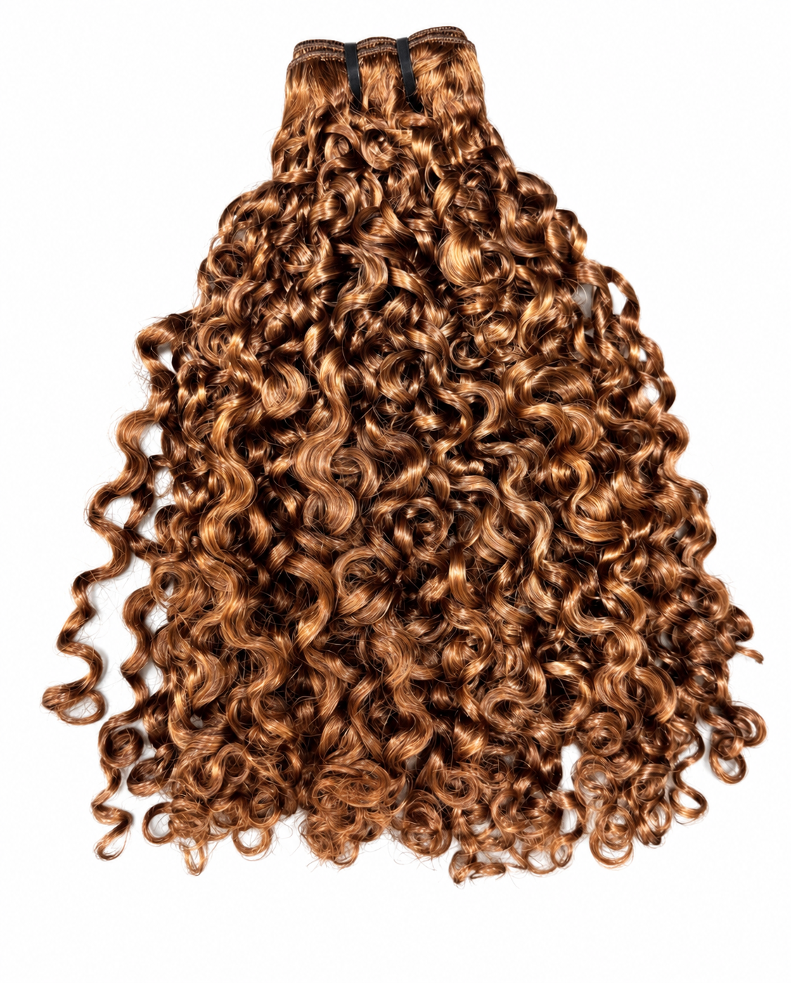 Pre-coloured Curly Bundles