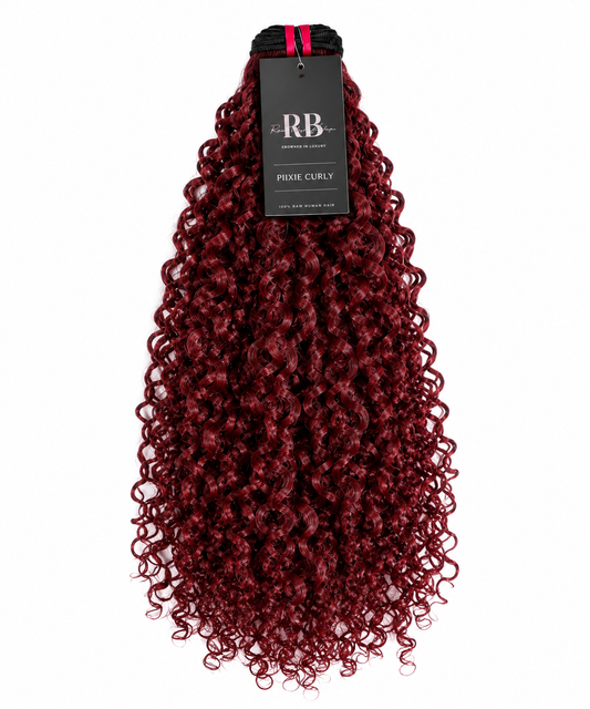 Pre-coloured Curly Bundles