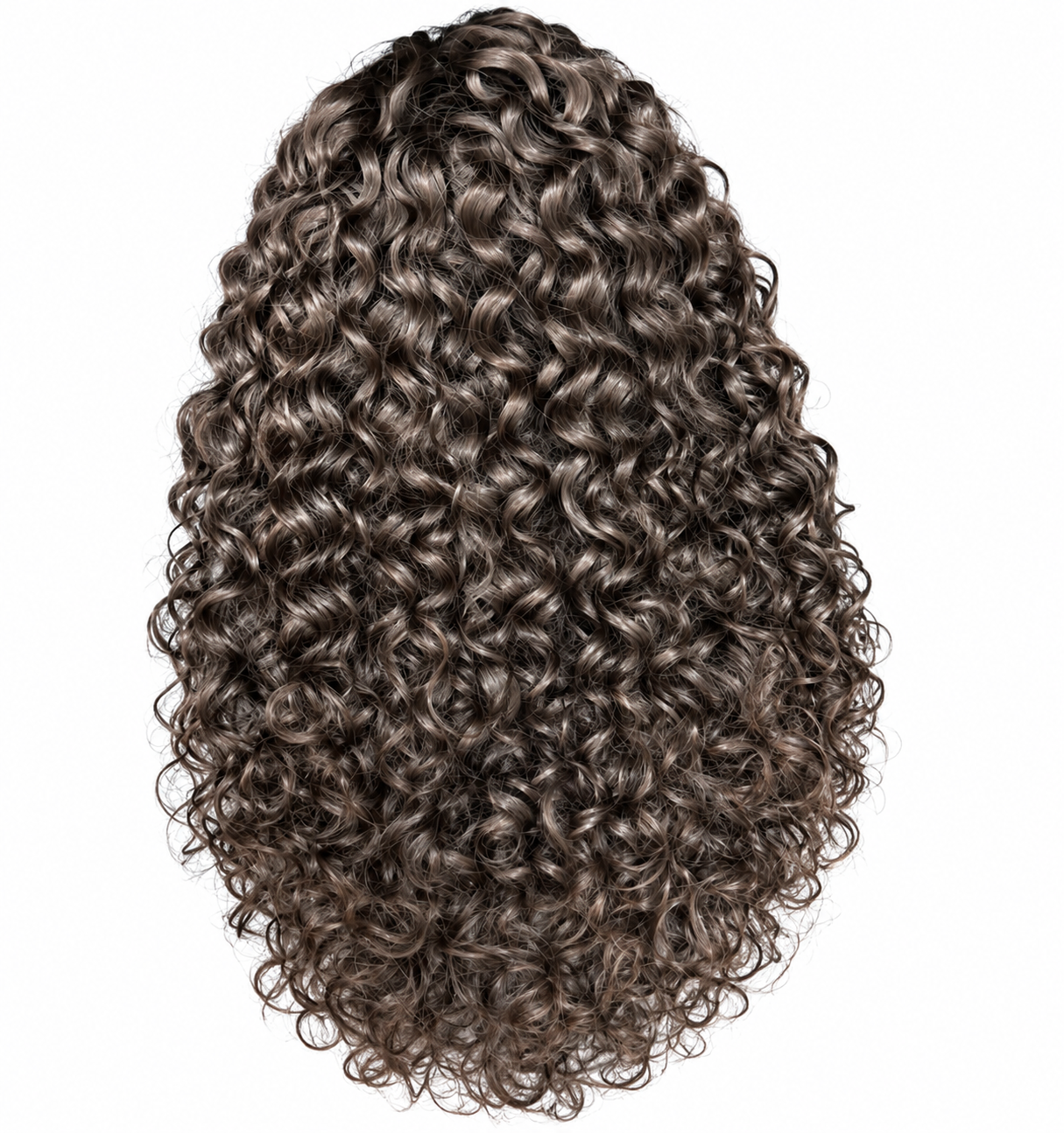 Raw Indian Curly Halfwig