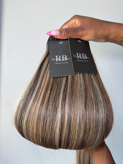 Raw balayage closures/frontals