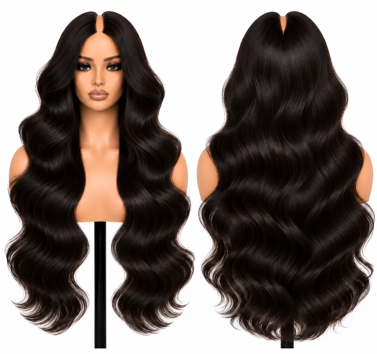 Raw Vietnamese Halfwig & v/u-part wigs - 400  grams